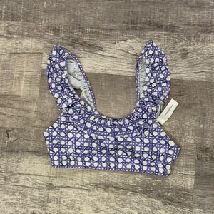 Vineyard Vines Girls Swim Suit Top Size Large, but seems more like a Medium